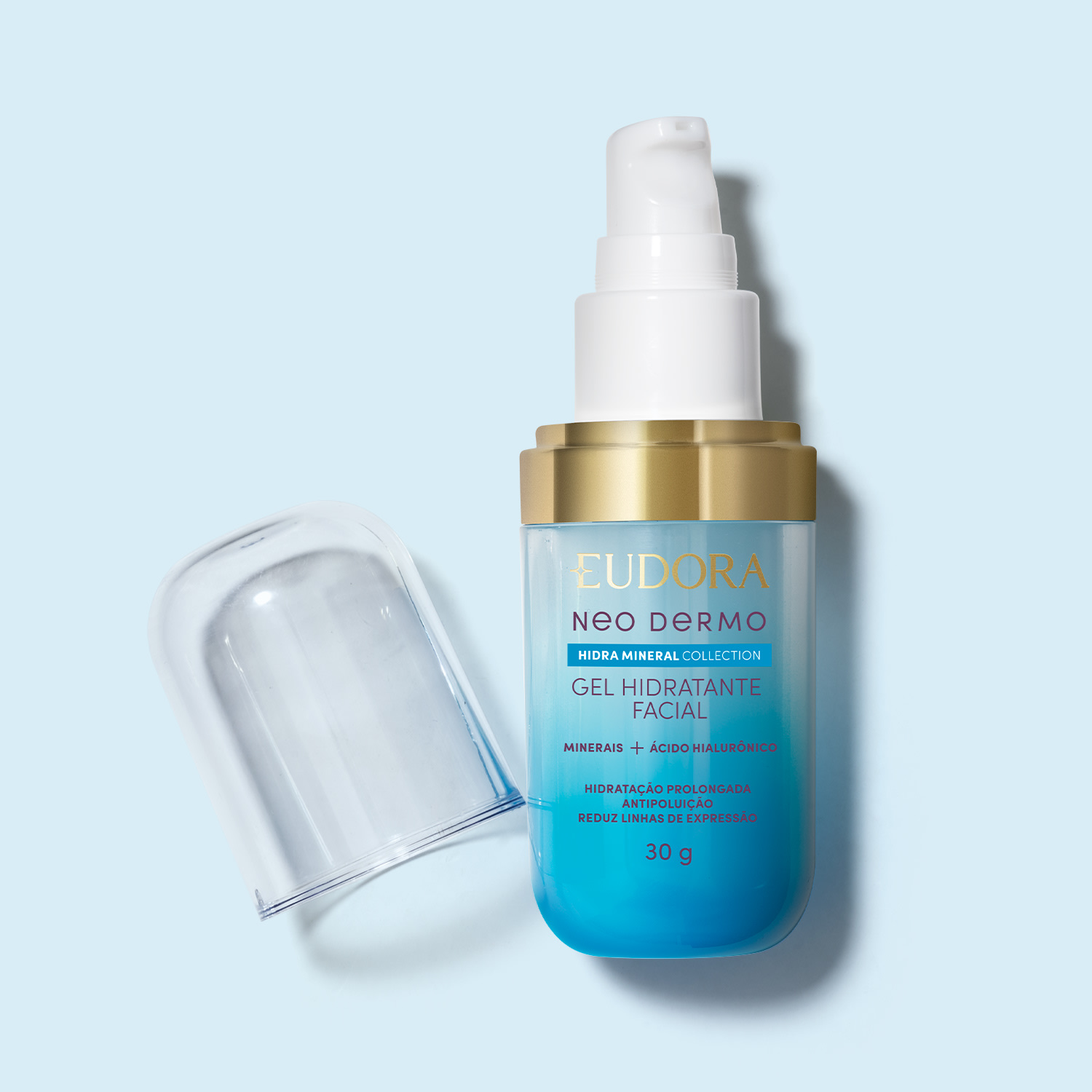 Neo Dermo Combo Neo Dermo: Gel de Limpeza Purific Collection 150g + Gel Hidratante Facial Hidra Mineral Collection 30g + Gel Hidratante Facial Antissinais 60+ Pró Age Collection 50g
