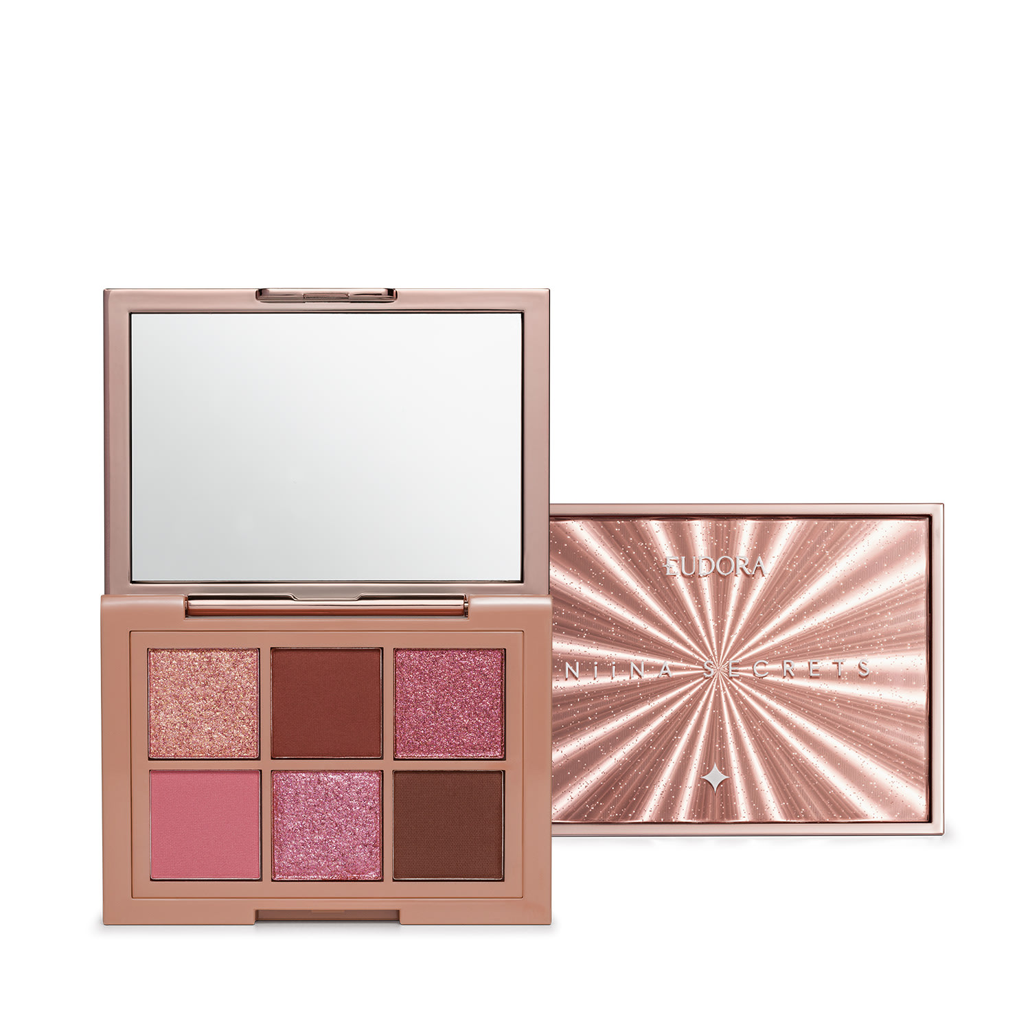 Niina Secrets Combo Niina Secrets: Paleta de Sombras Shine 5,4g + Hidra Balm Vinho 3,2g