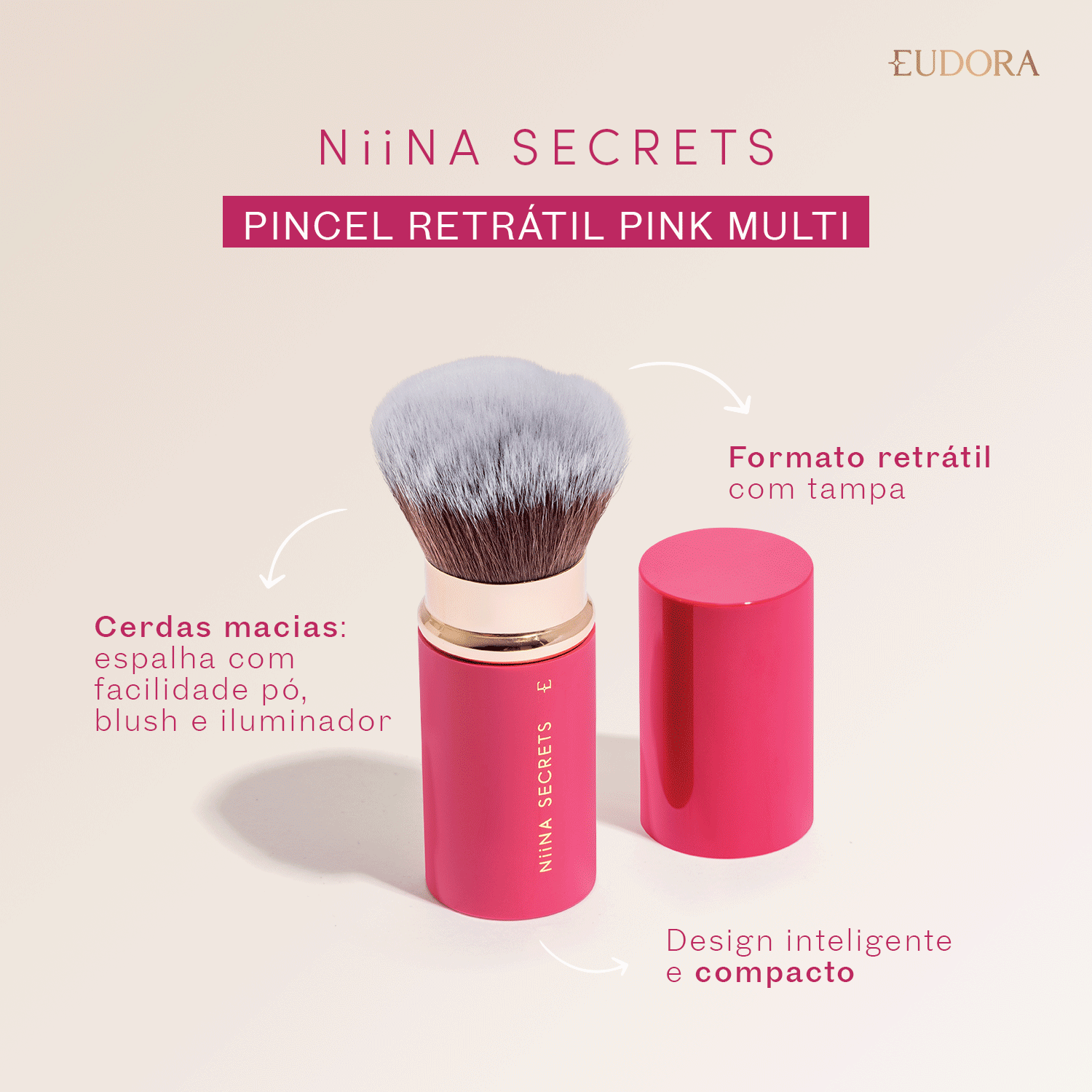 Niina Secrets Pincel Multifuncional Niina Secrets
