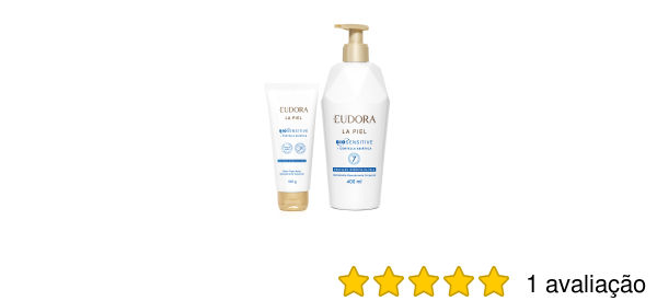 La Piel Combo Biosensitive + Centella Asiática: Hidratante Corporal 400ml + Balm Tripla Ação 100g