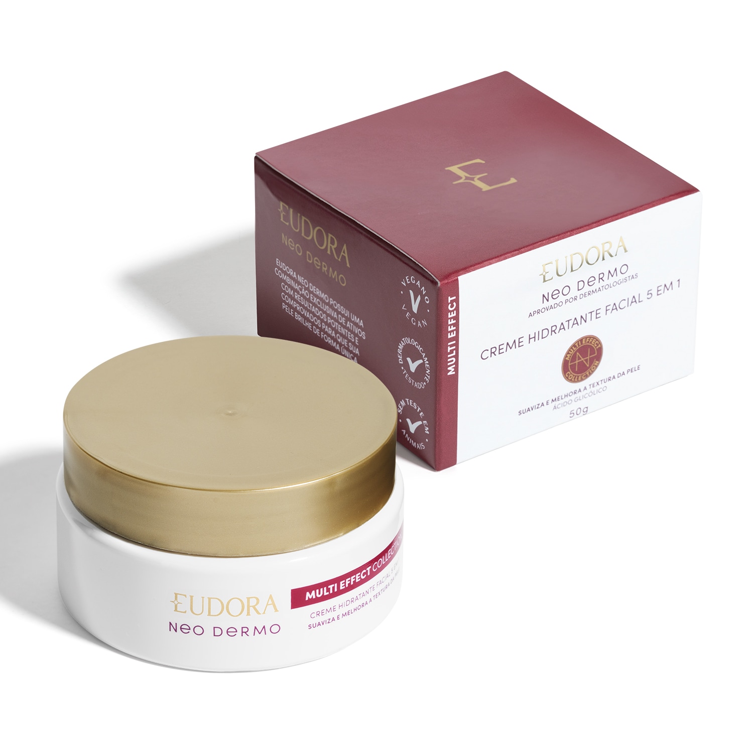 Neo Dermo Combo Neo Dermo: Sérum Preenchedor 30ml + Creme Hidratante Facial 50g