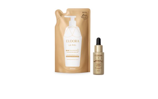 La Piel Combo La Piel: Sérum Concentrado Corporal 25ml + Refil Hidratante Corporal 350ml