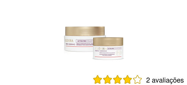 Neo Dermo Combo Neo Dermo: Creme Hidratante Facial 50g + Creme Redutor de Olheiras 12g