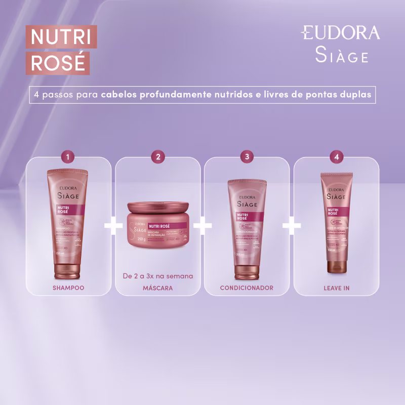 Siàge Shampoo Nutri Rosé 250ml