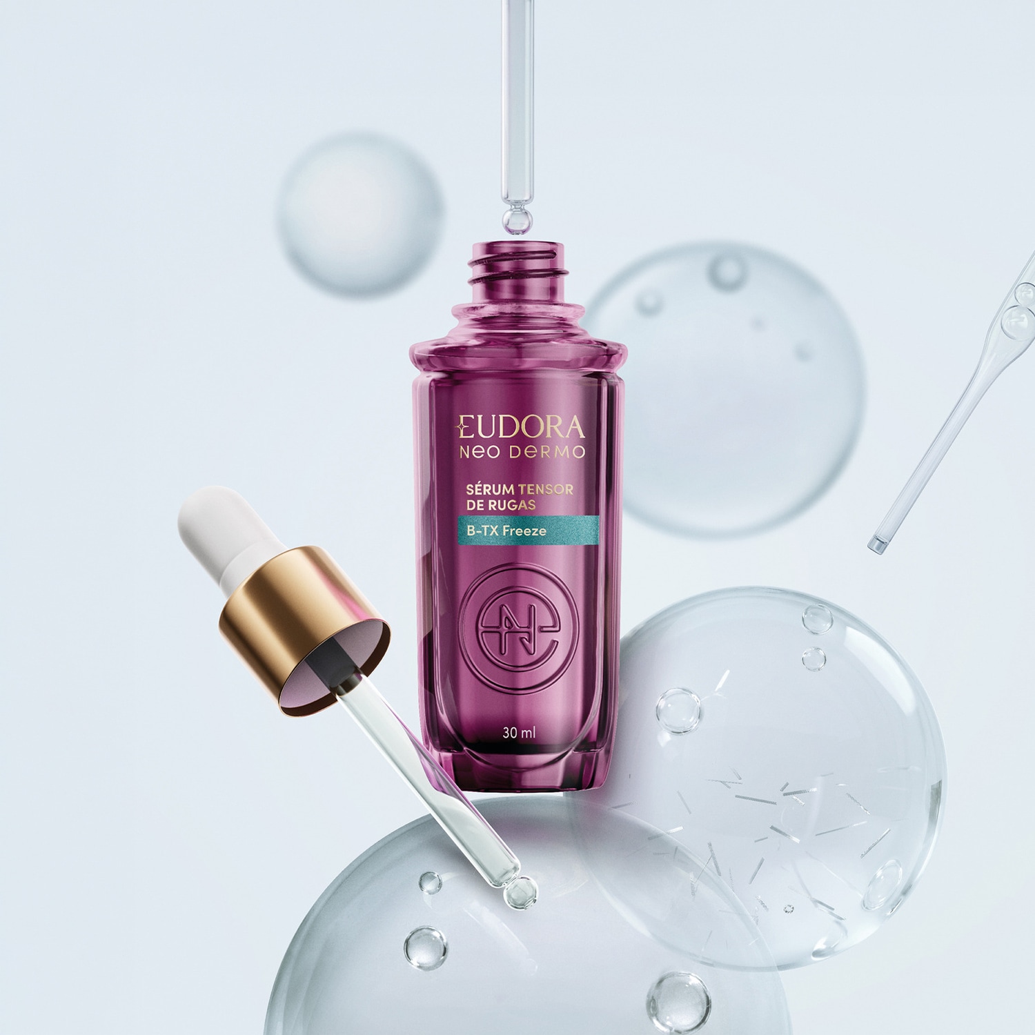 Neo Dermo Combo Neo Dermo: Gel de Limpeza 150g + Sérum Tensor de Rugas B-TX Freeze 30ml