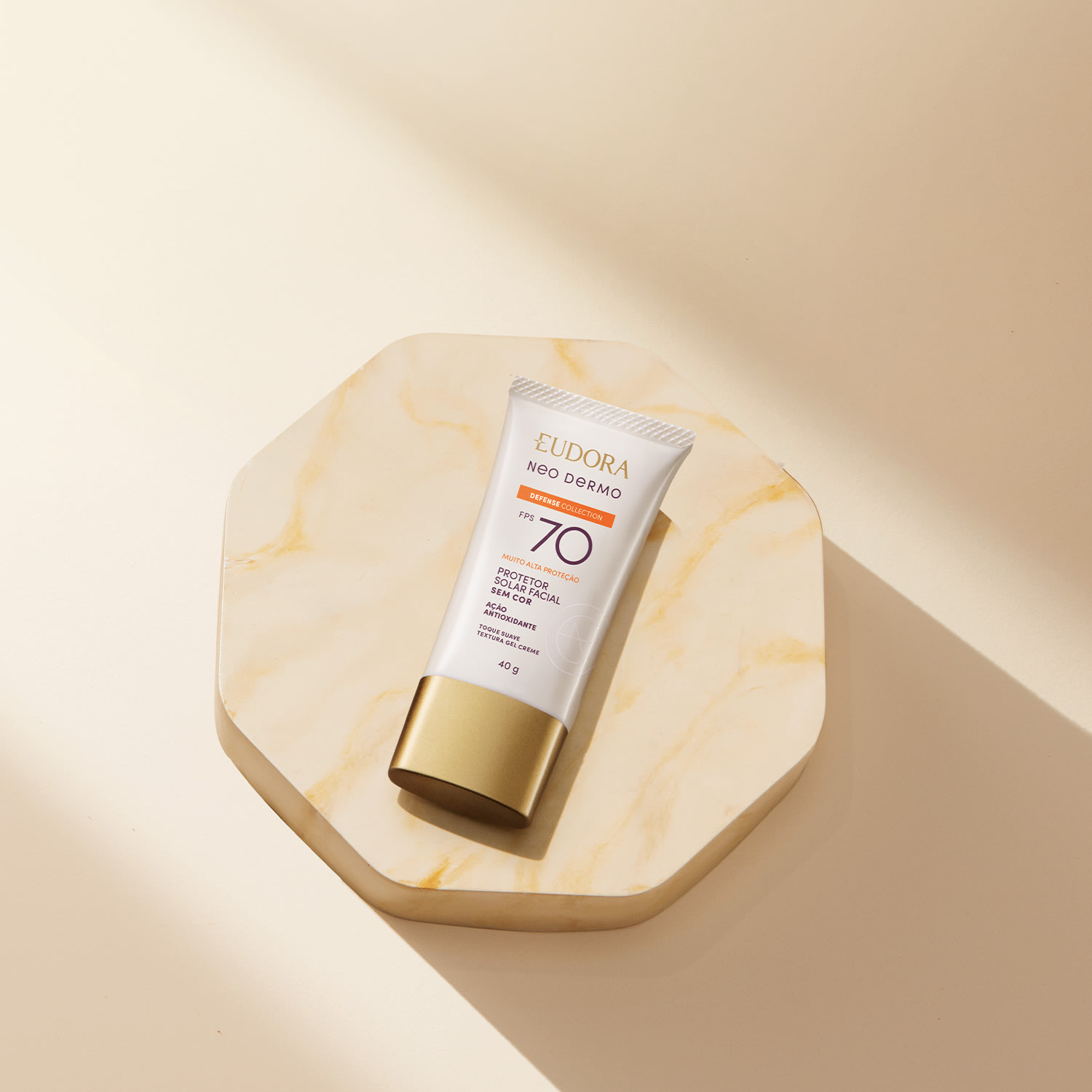 Neo Dermo Combo Neo Dermo: Protetor Solar FPS 70 40g + Hidratante Facial Hidra Mineral 50g
