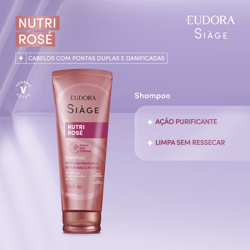 Siàge Shampoo Nutri Rosé 250ml
