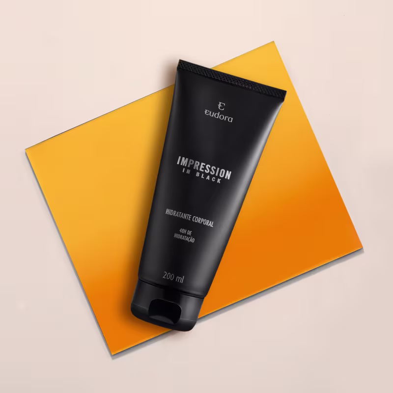 Impression Loção Desodorante Hidratante Corporal In Black 200ml